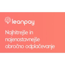 Ugodnosti z obročnim odplačevanjem Leanpay