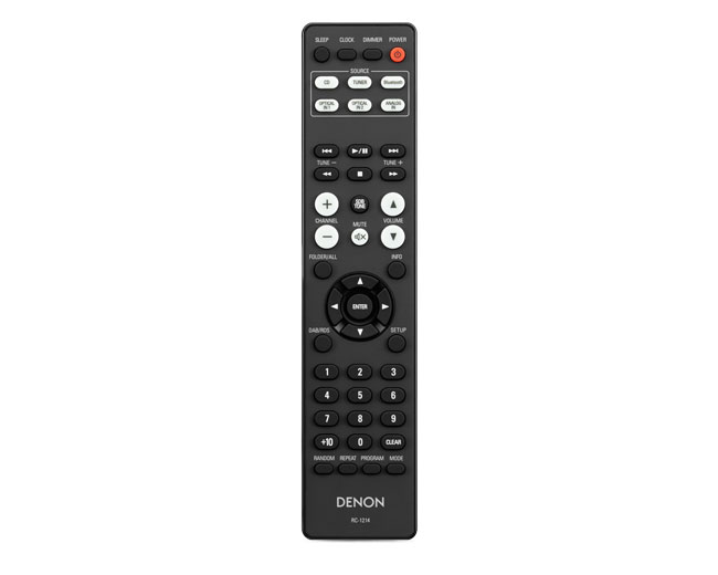 Telecomando Sostitutivo RC-1214 Per Denon RCD-M41 E D-M41 – Pronto All'Uso, Garanzia 12 Mesi