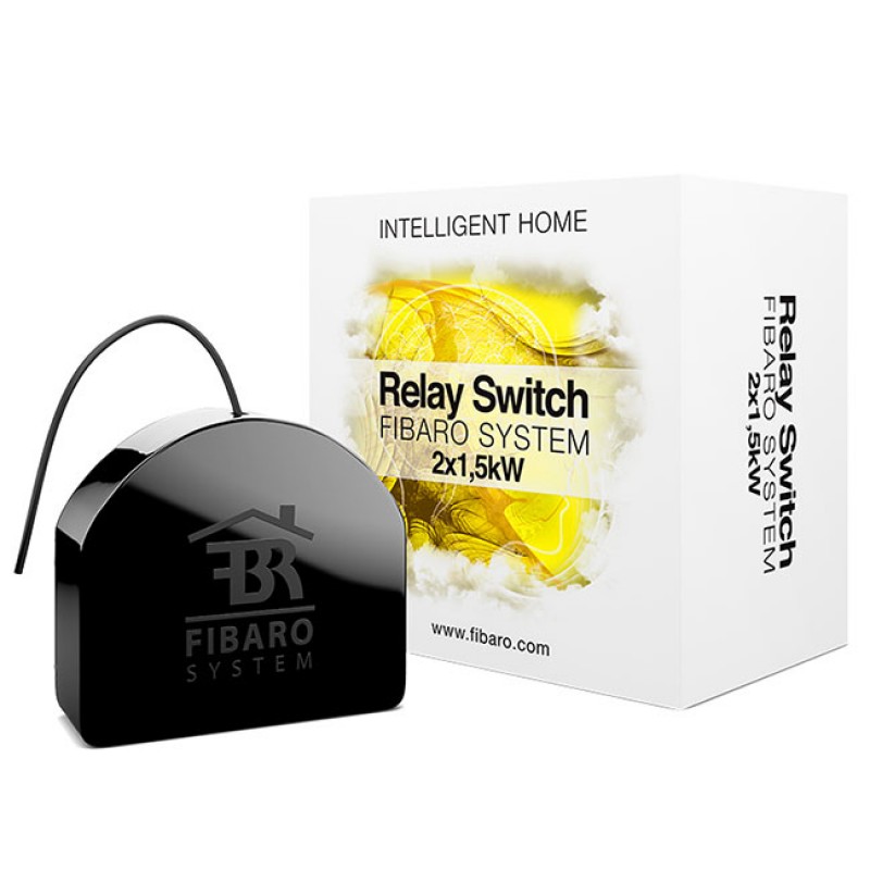Fibaro - Rele 2 x 1,5 kW Fibaro - Rele 2 x 1,5 kW
